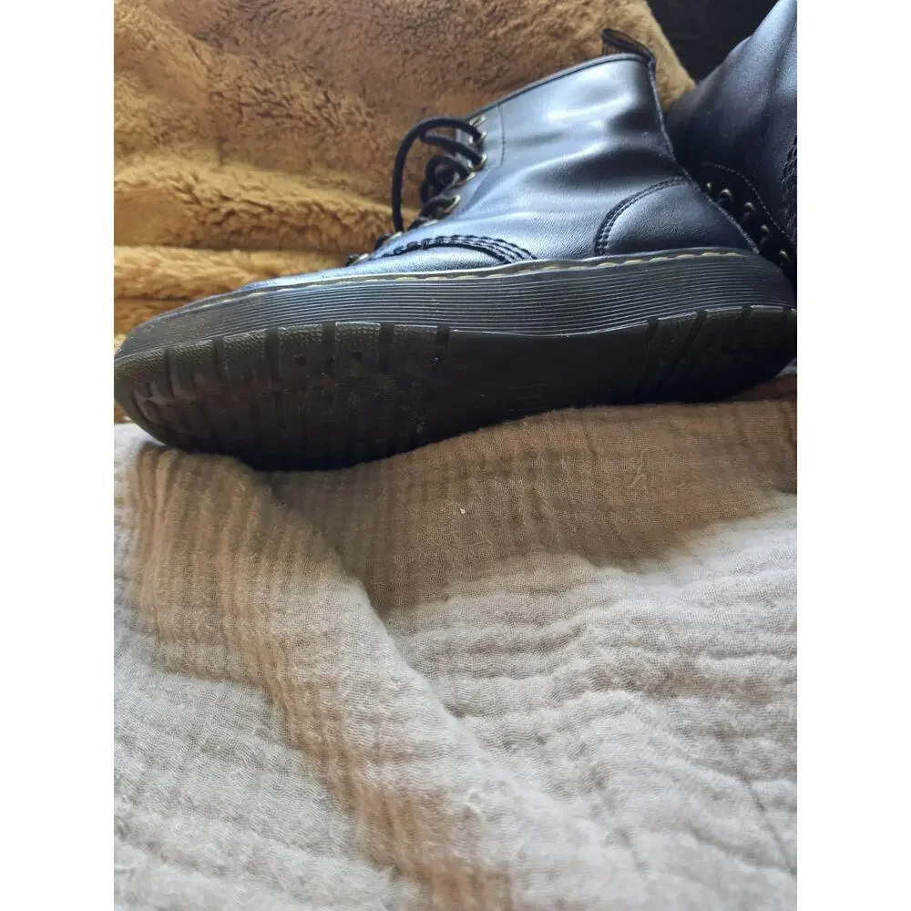 Dr. Martens Zavala Boots Combat Classic Grunge 1990s Y2K lace up size 6 Womens